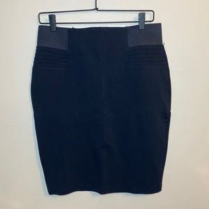 Navy Blue Pencil Skirt